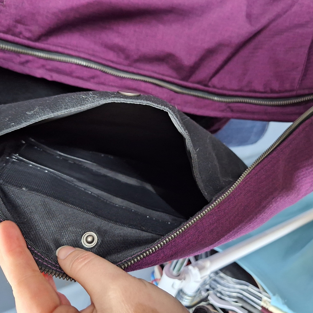 Purple Jacket with Zipper Pockets - Picture 5 of 5